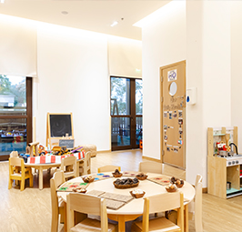 Spacious Natural Classrooms