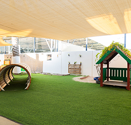 Expansive Outdoor Playground
