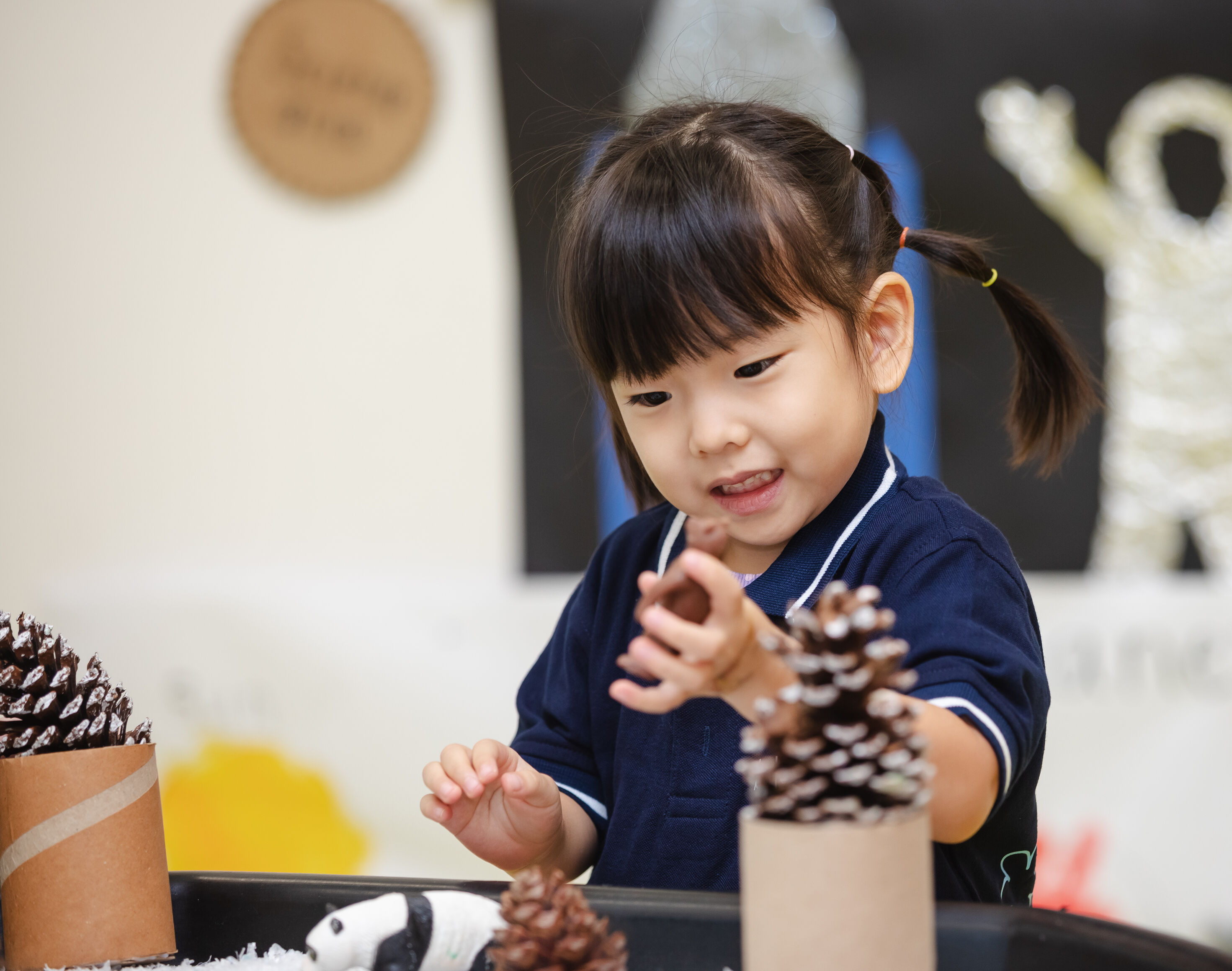 child in classrom