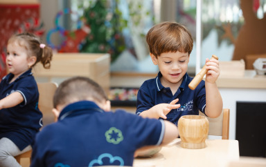 children playing