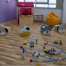 Toys on timber flooring