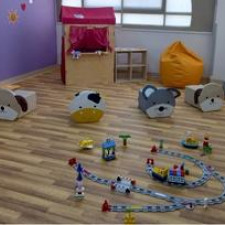 Toys on timber flooring